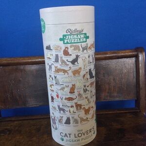 Cat Lover's Jigsaw Puzzle 100  Pieces Ridleys Complete